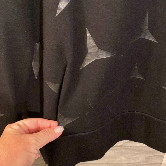 Neil Barrett Geometric 3 Point Star Viscose Sweatshirt - Picture 5 of 16